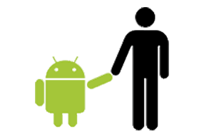 Imagem do mascote atual da Android
